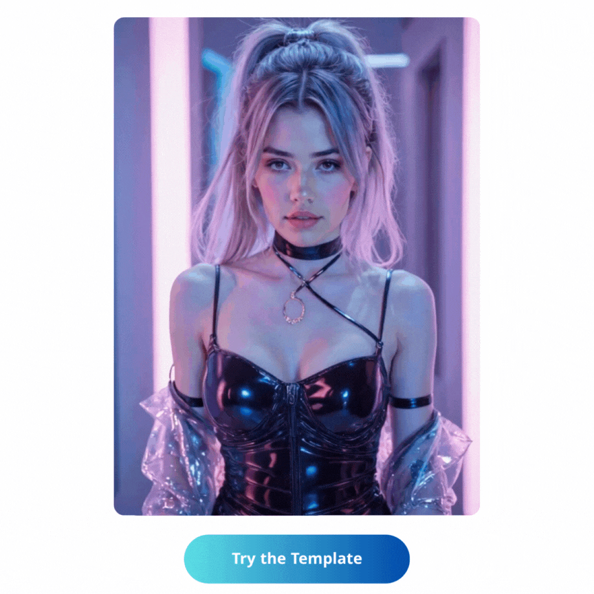 Neon Diva Template