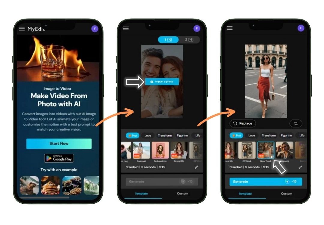 Image-to-Video Template Tutorial