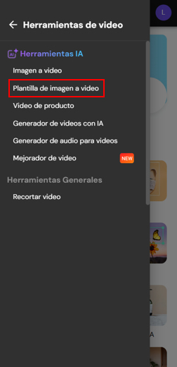 Imagen a video de PhotoDirector