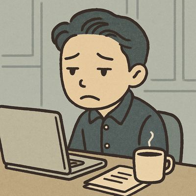 KI-Filter in MyEdit - Büro Cartoon