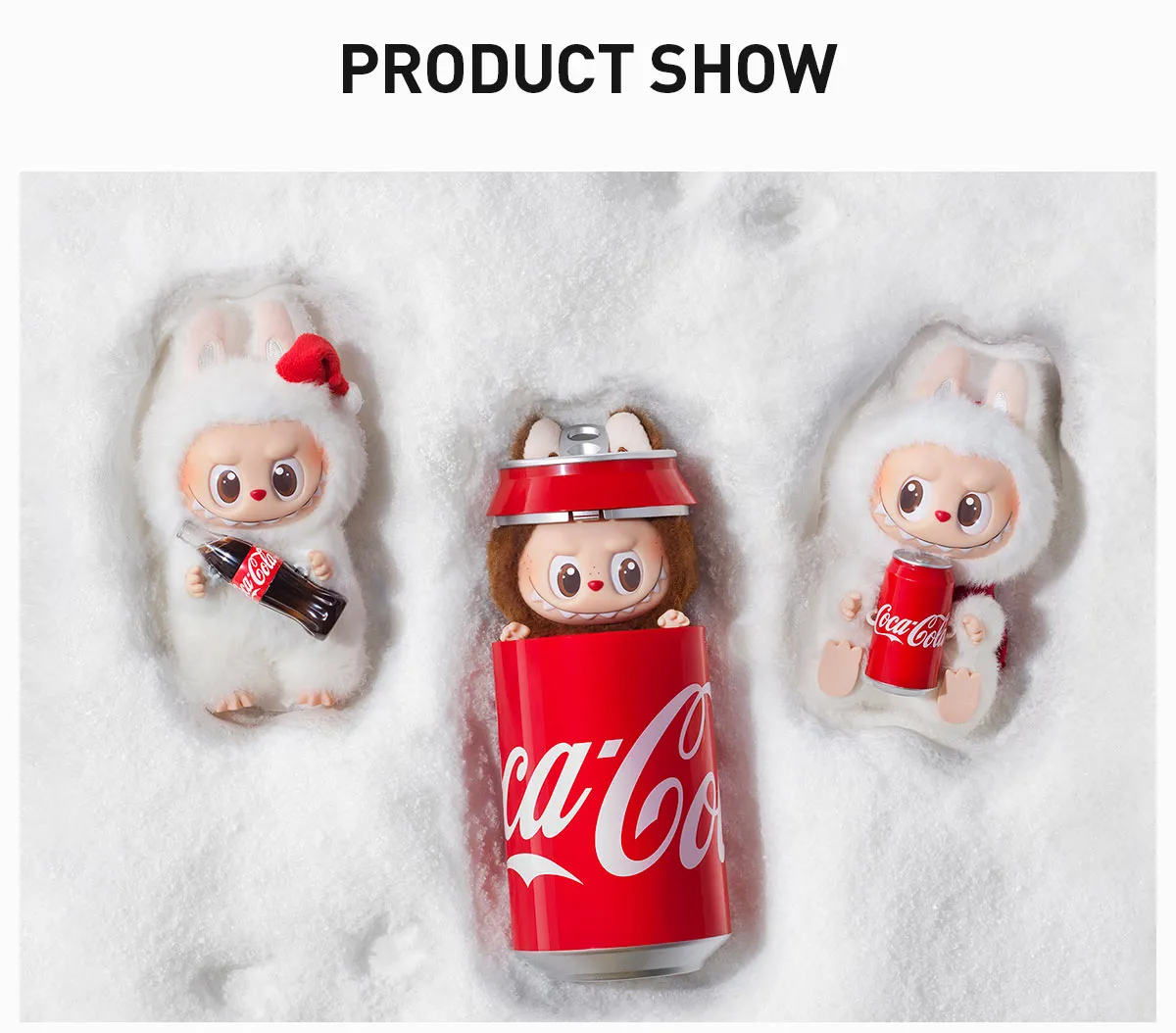 Complete Collection of Labubu: Coca Cola Vinyl Face Series