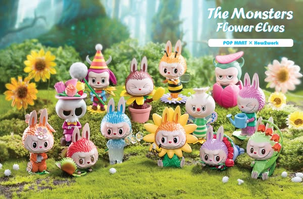 Complete Collection of Labubu: Flower Elves Series