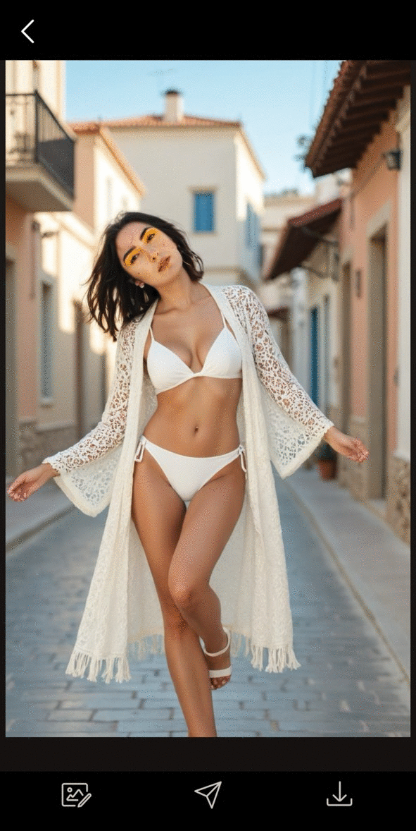 bikini con IA