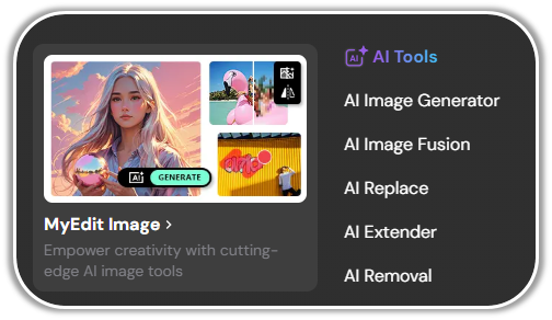 How to merge 2 pictures with AI online - Step 1