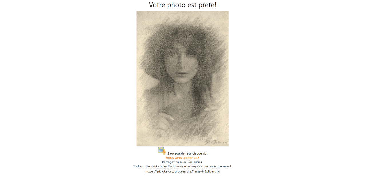 PicJoke.net - Pour transformer ses photos en croquis et dessin au trait simples