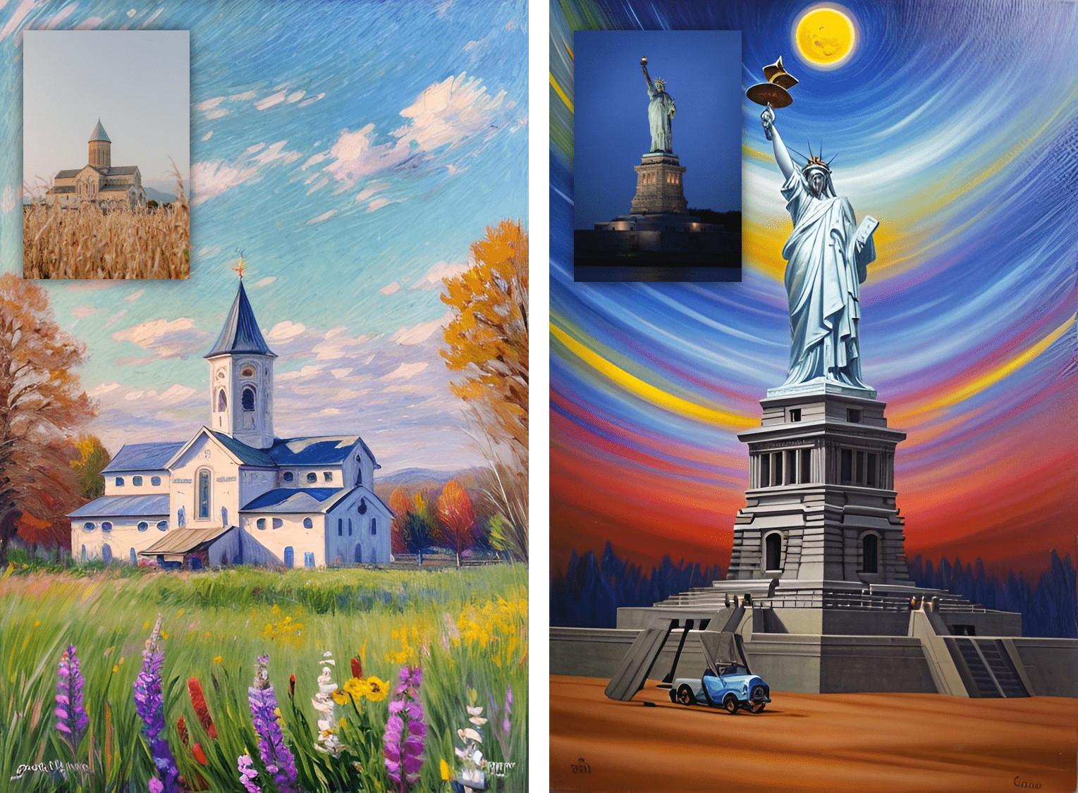 Transformer une photo en peinture