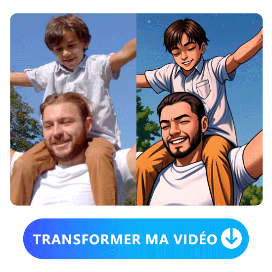 PowerDirector - Vidéo en dessin