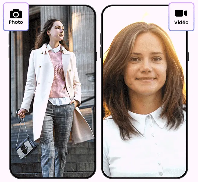 Interfaz de PowerDirector, la mejor app para hacer videos con fotos y música gratis
