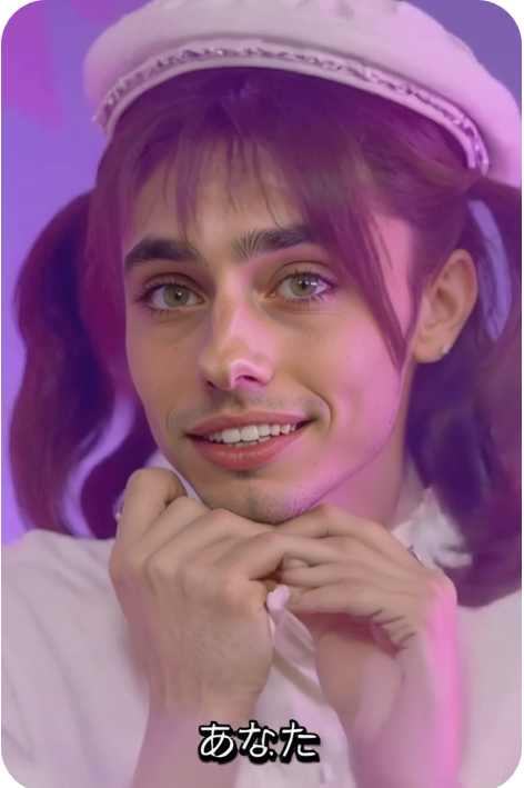 Resultado de la herramienta Intercambio de cara con IA de PhotoDirector con MyEdit