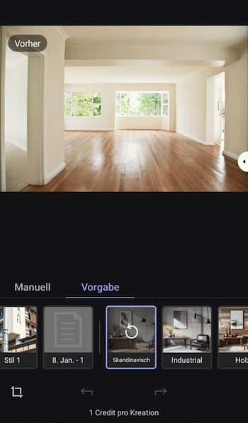Zimmer und Wohnungen mit KI einrichten Zimmer und Wohnungen mit KI einrichten
