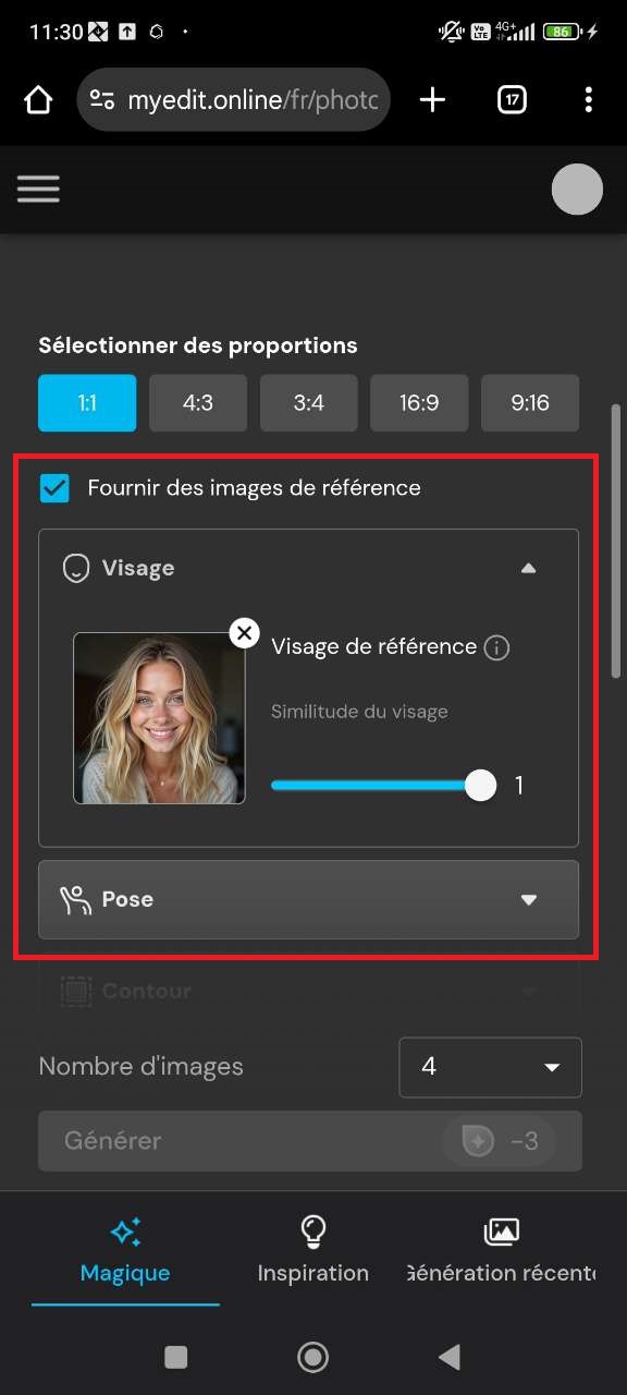 Tutoriel pour générer un modèle OnlyFans virtuel avec MyEdi