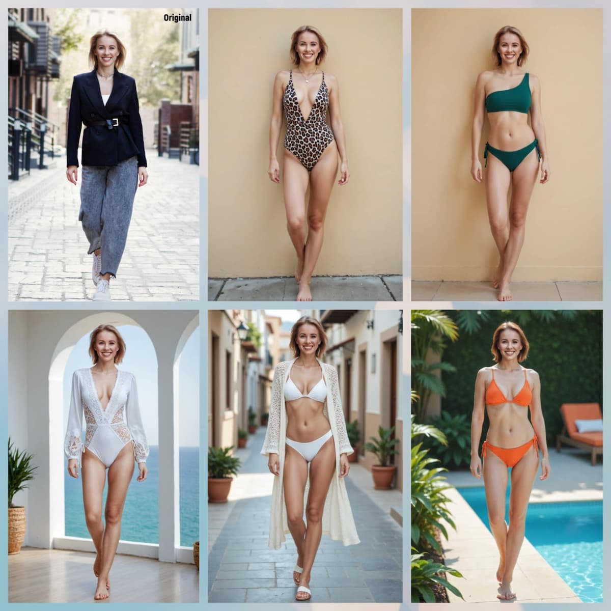 KI-Bikini-Collage