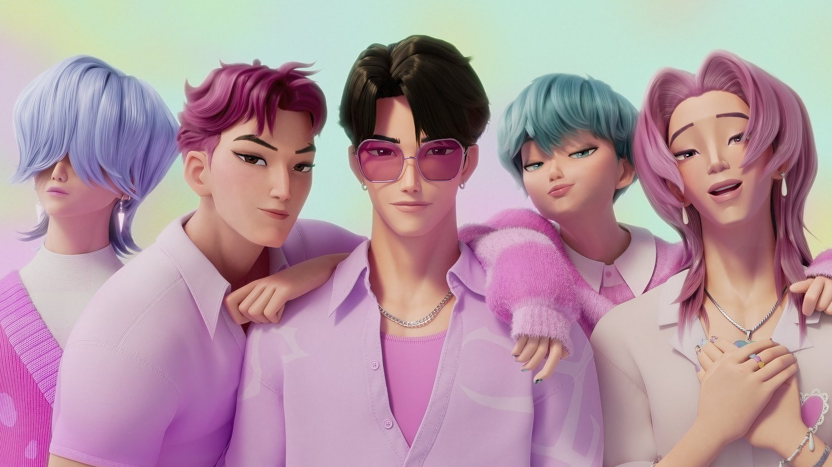 Kpop 獵魔女團男團:Saja Boys