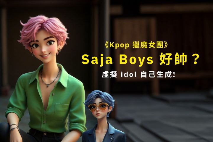 Kpop 獵魔女團振宇爆紅！教你用 AI 打造帥哥虛擬idol，變身男團動起來