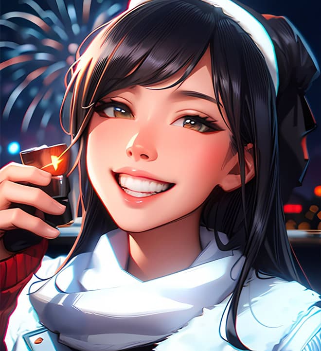 PhotoDirector AI アニメ化サンプル