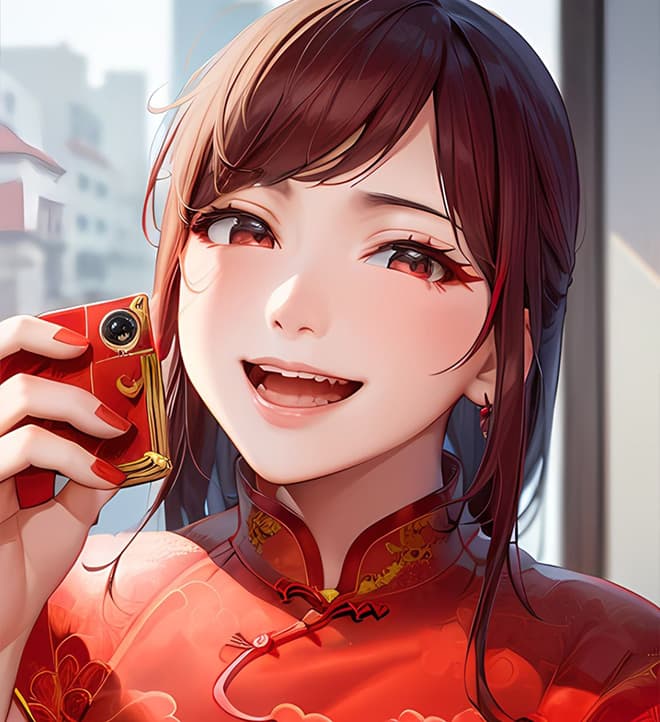 PhotoDirector AI アニメ化サンプル