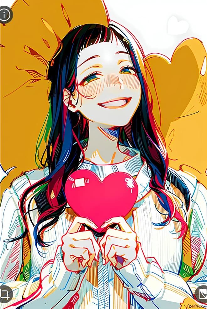 PhotoDirector AI スケッチサンプル