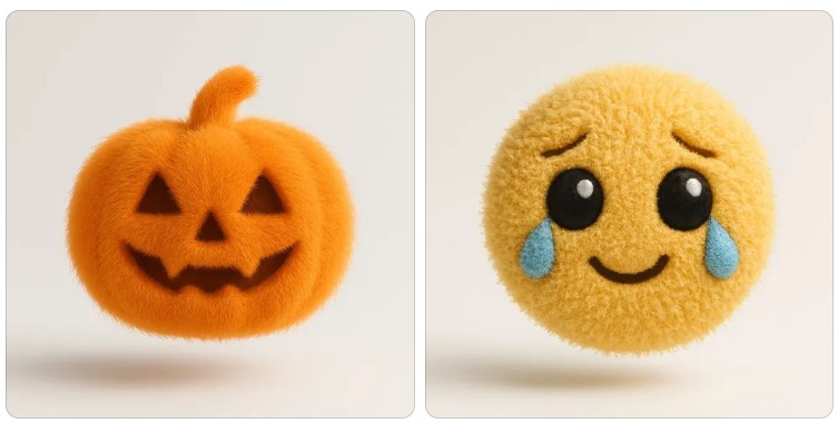 3D Fluffy Icons