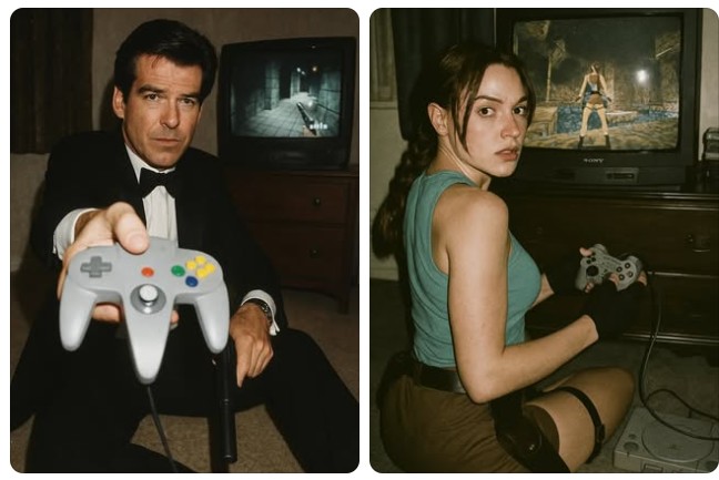 90s Video Game Character Trend