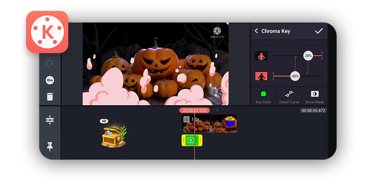 Kinemaster App Interface
