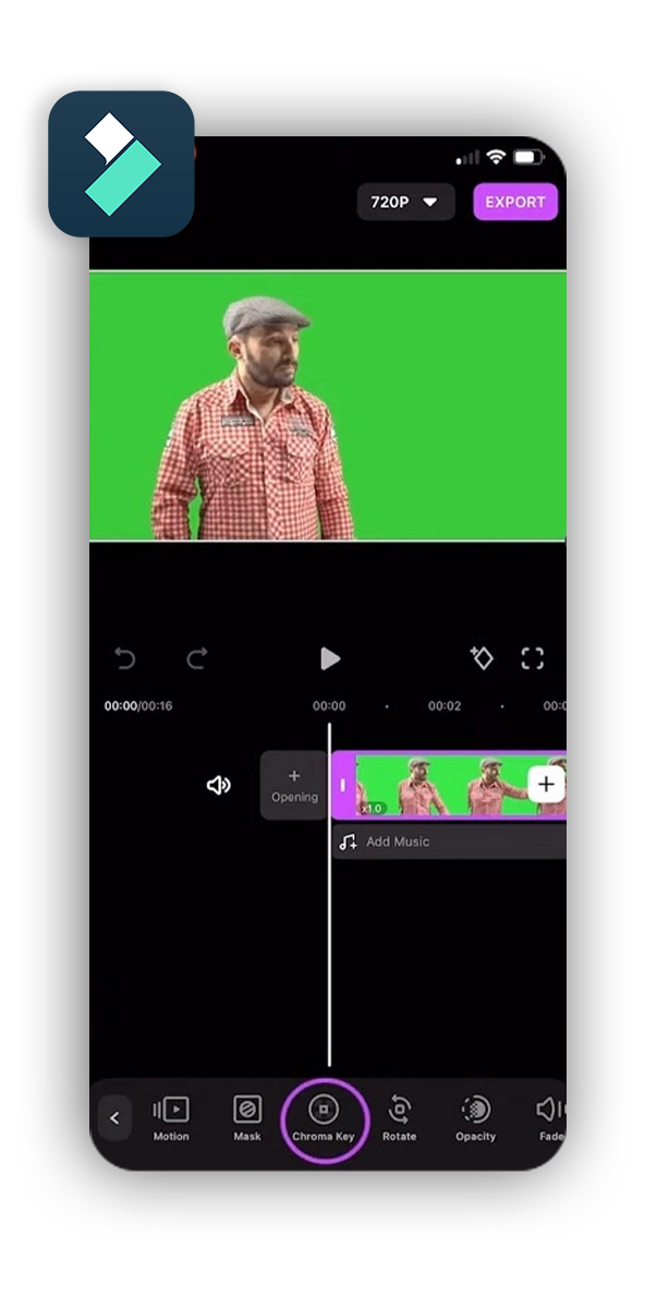 Filmora Interface