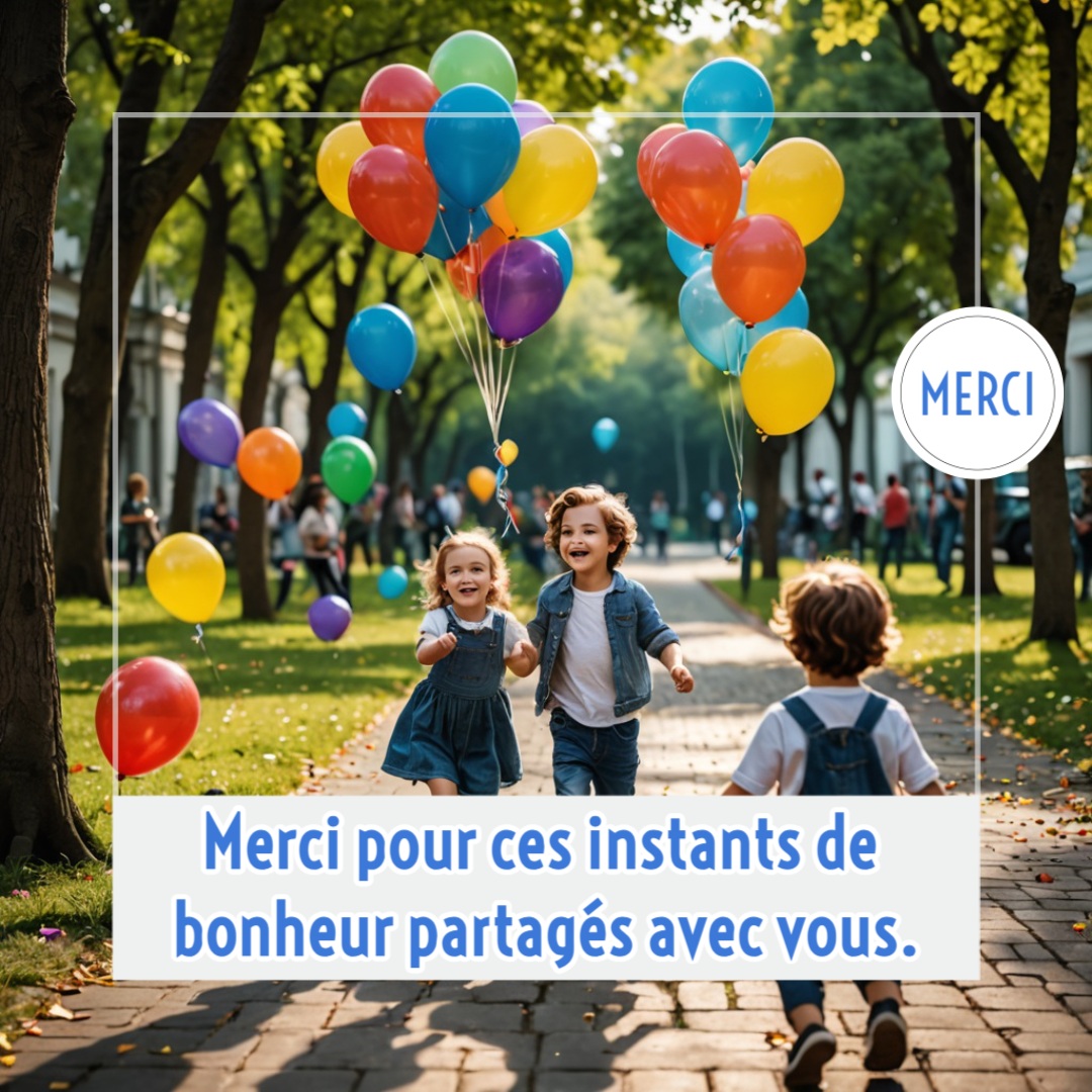 Remerciement anniversaire