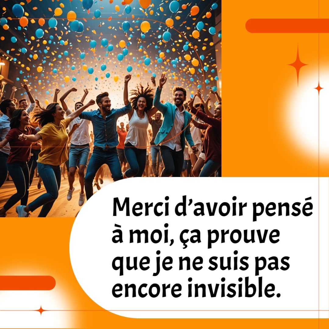 Remerciement anniversaire