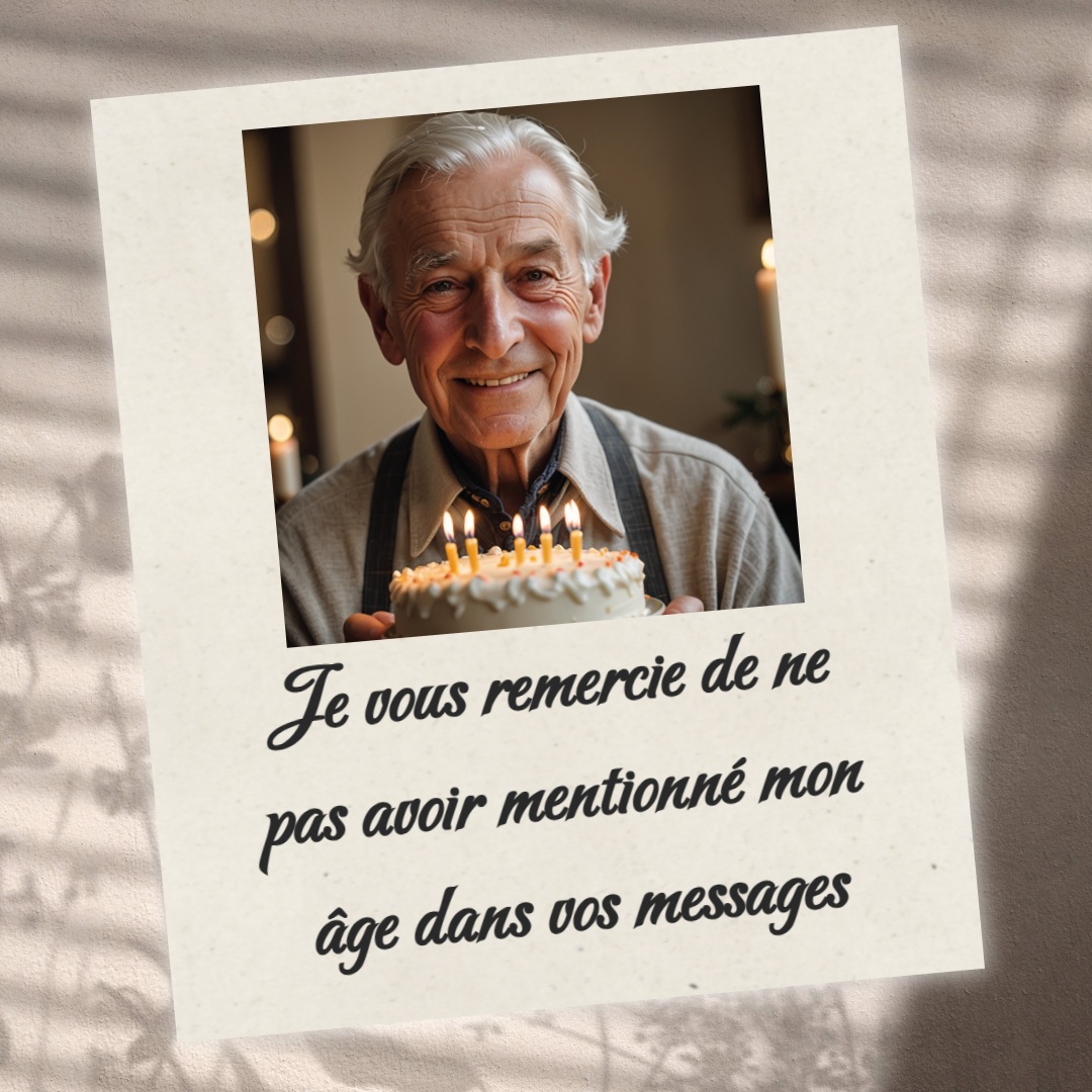 Remerciement anniversaire
