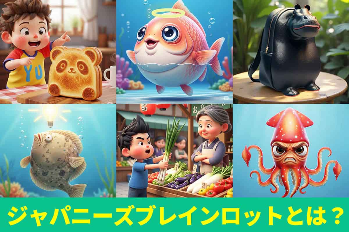 ジャパニーズブレインロットとは?ミーム紹介と作り方を解説!【話題】