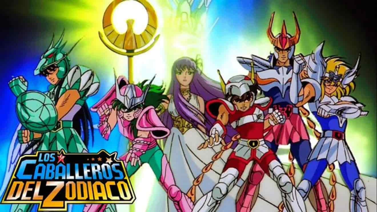 Imagen de los personajes del anime Los Caballeros del Zodíaco