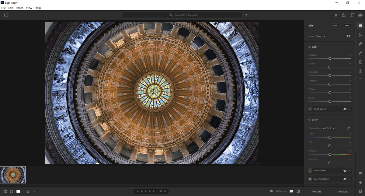 Lightroom 介面