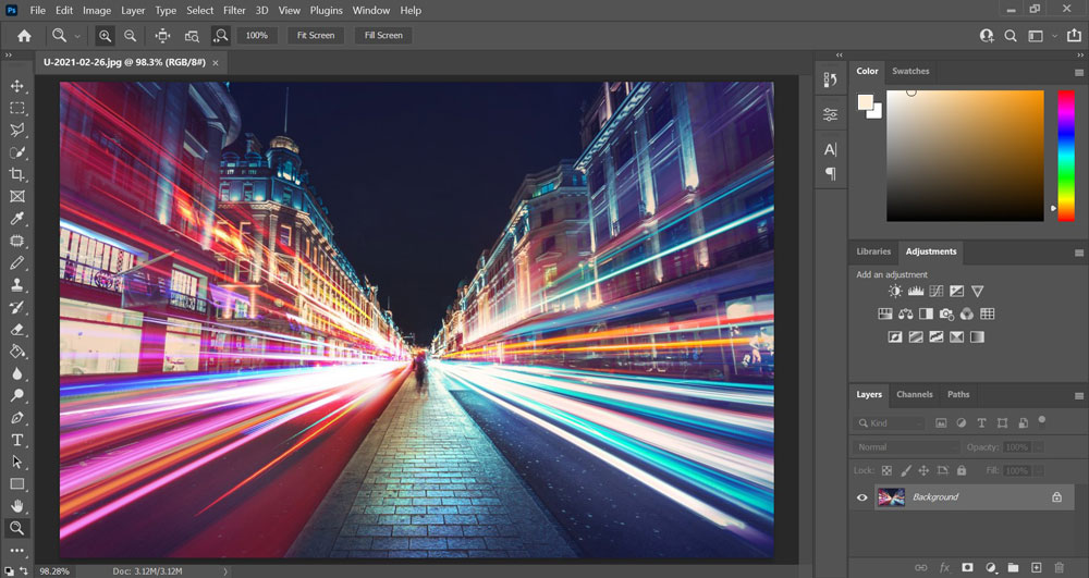 Photoshop 介面