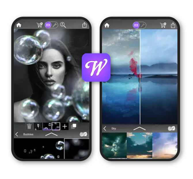 Werble app UI Werble app UI