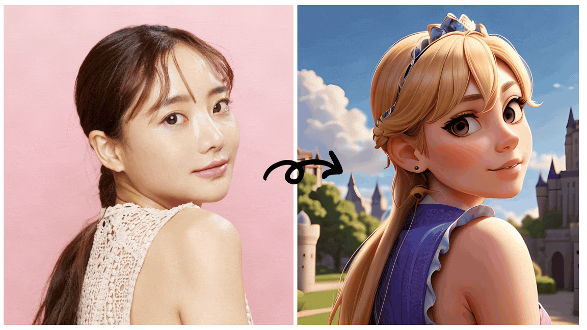 MyEdit AI 3D卡通