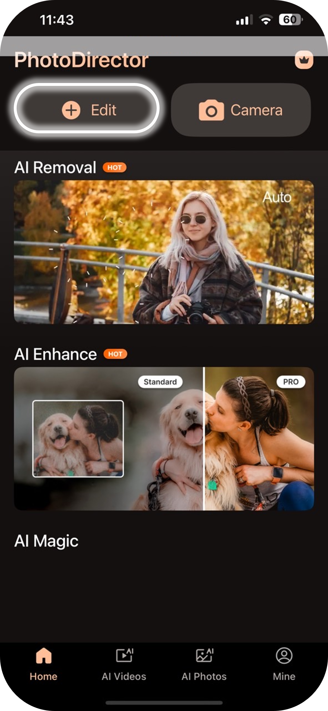 Add an object to a photo with PhotoDirector - Step 1