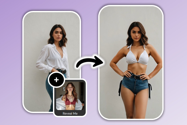KI-Dessous-Generator. Erstelle mit KI Lingerie-Bilder oder Videos