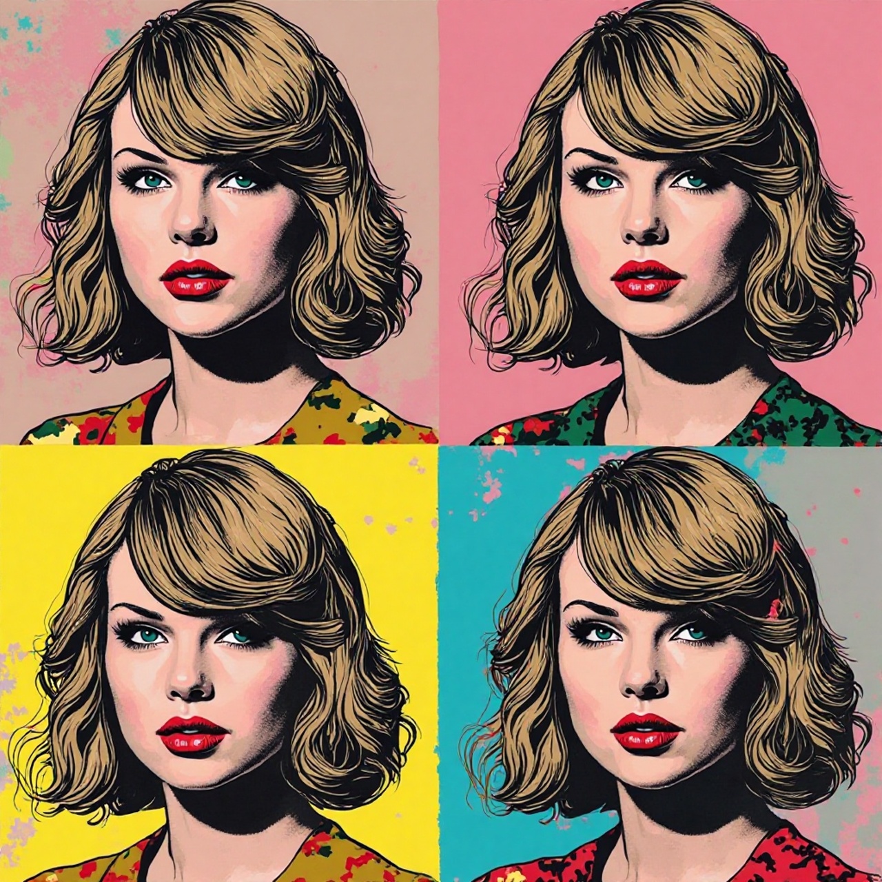Taylor Swift Pop Art Taylor Swift Pop Art