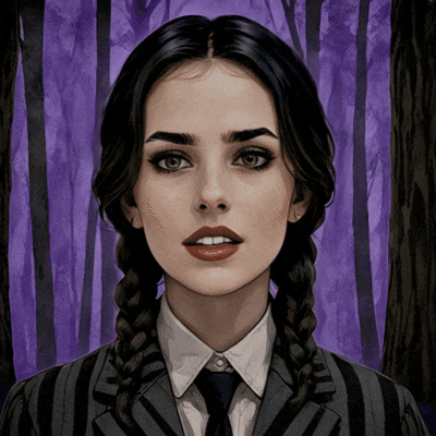How to Transform Yourself Into Wednesday Addams With an AI Filter