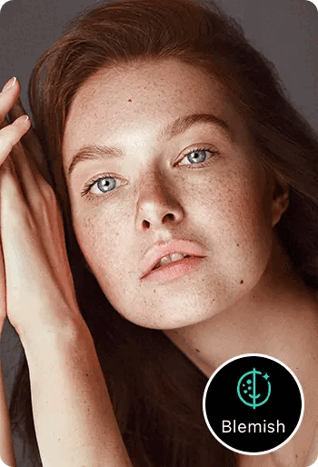 PhotoDirector - Skin filter