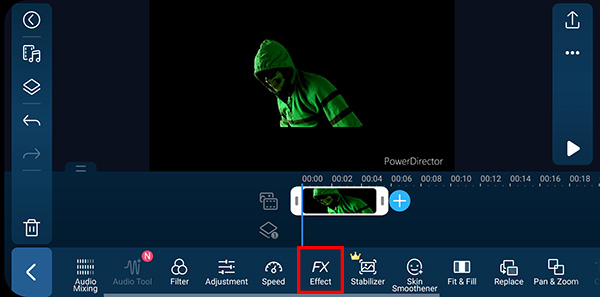 PowerDirector App - Effects