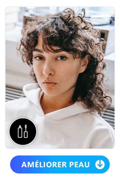 PhotoDirector - Correction traits visage