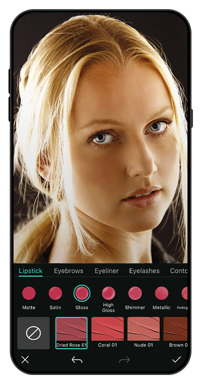 PhotoDirector - Maquillage Virtuel