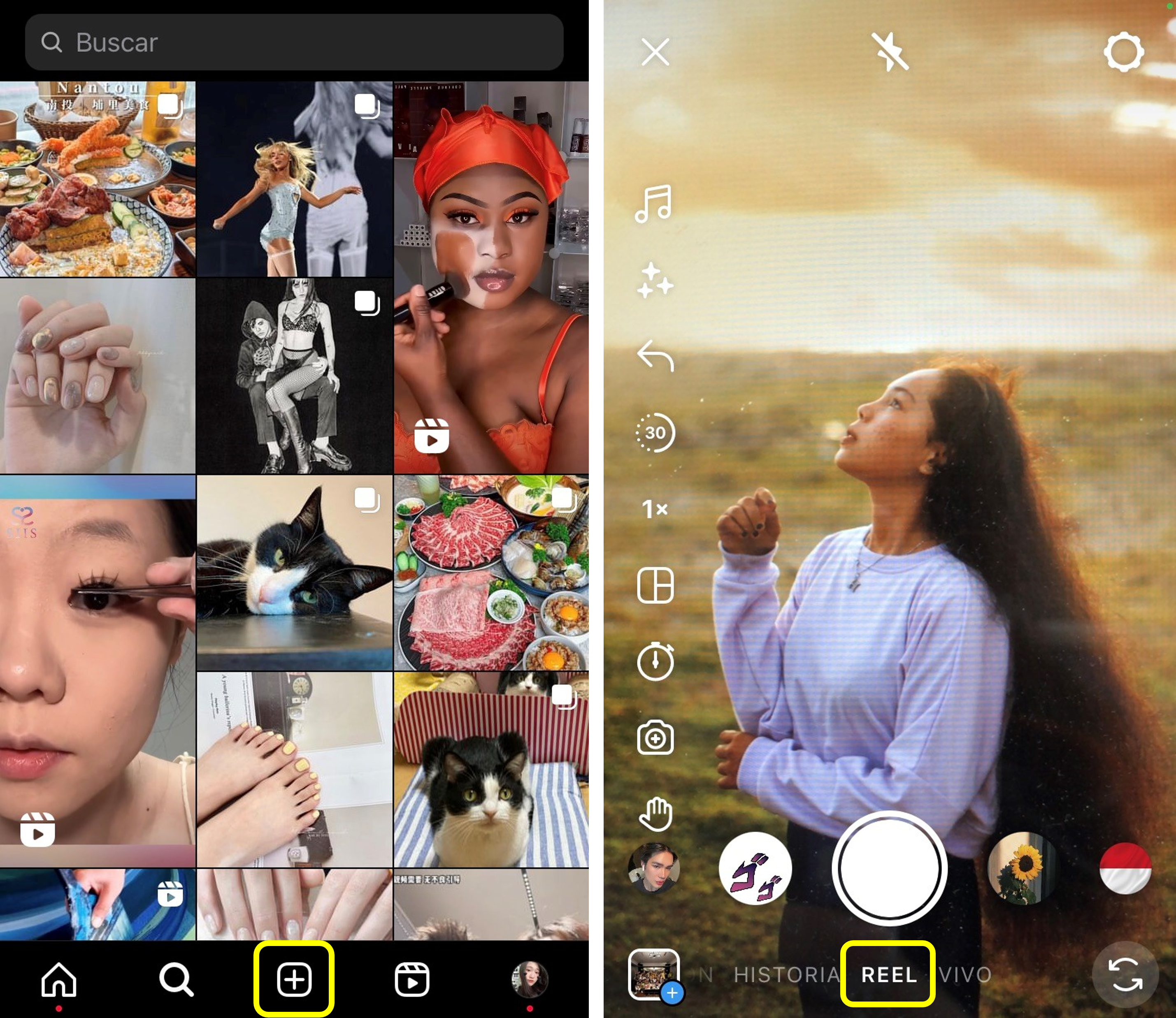 Cómo hacer un Reel en Instagram