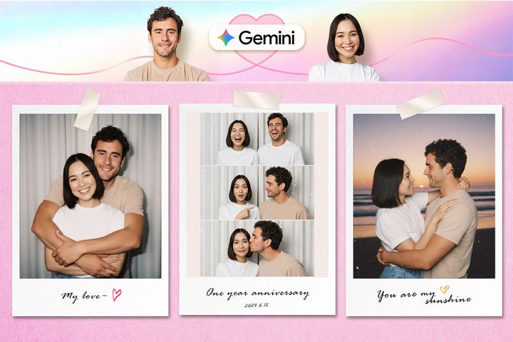 Entdecke den Gemini-Polaroid-Trend