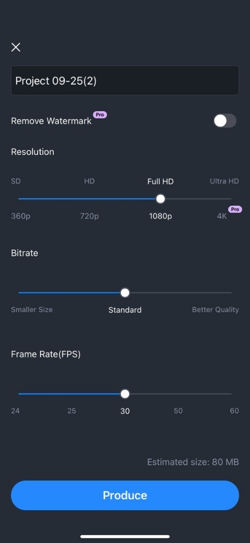 How to Make 5120x1080 Videos For Instagram Step 4
