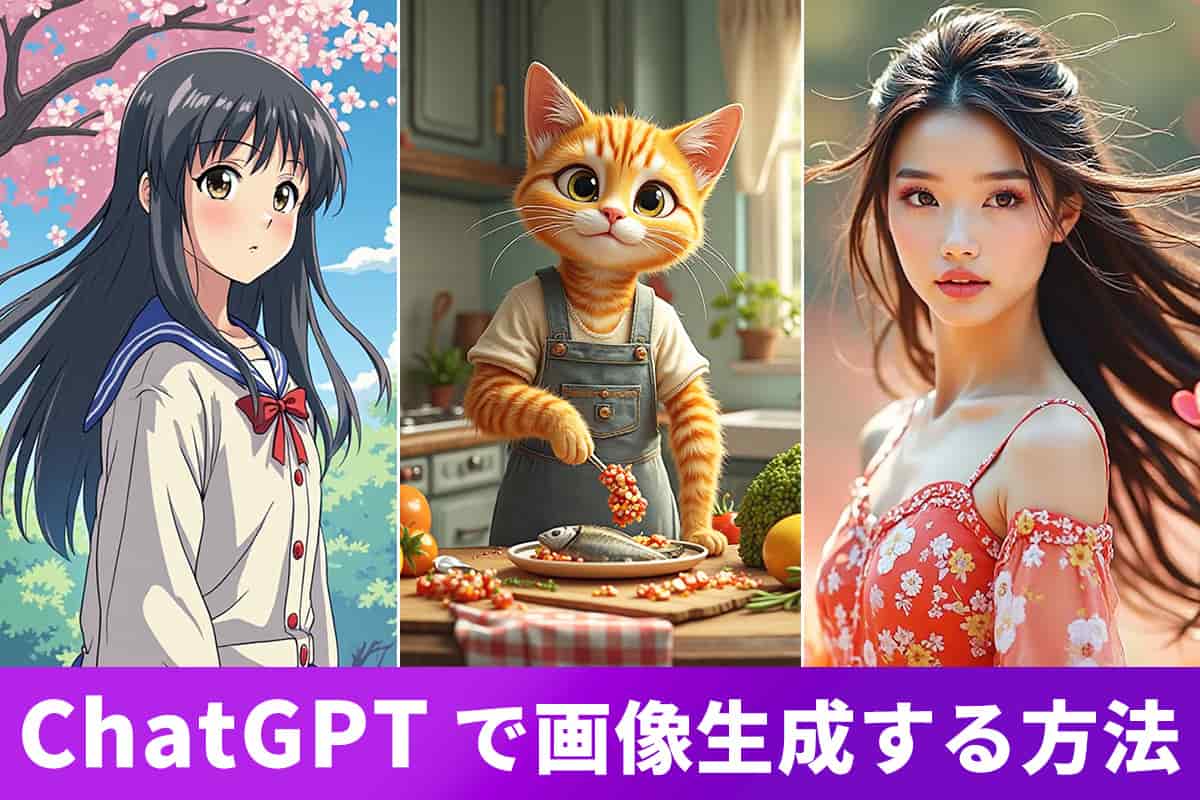ChatGPT で画像生成もできる？おすすめ画像・動画生成ツールもご紹介！