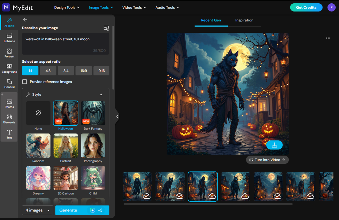 Tutorial - Create an image with Halloween quotes