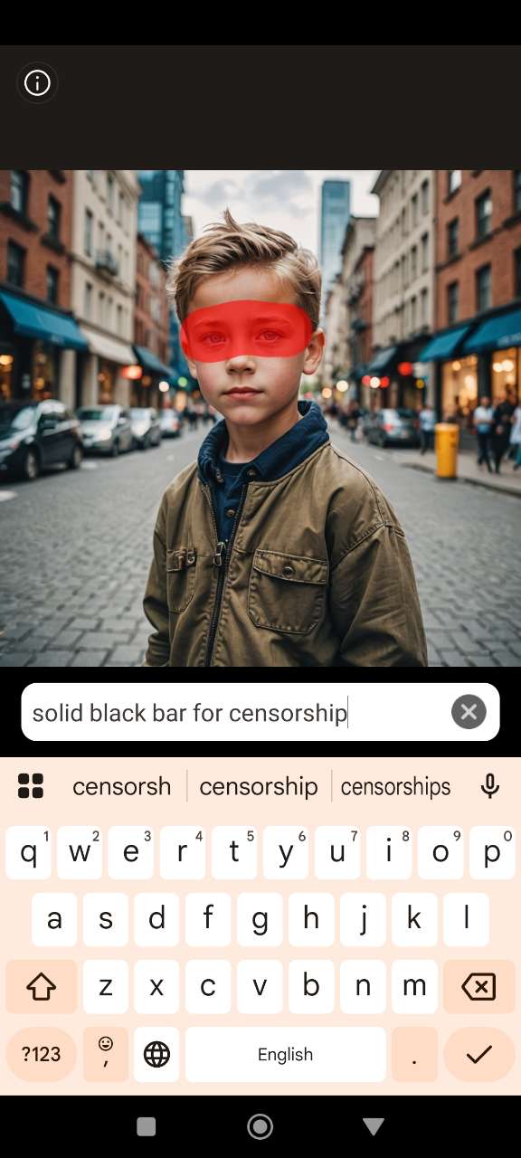 Add black bar prompt in PhotoDirector