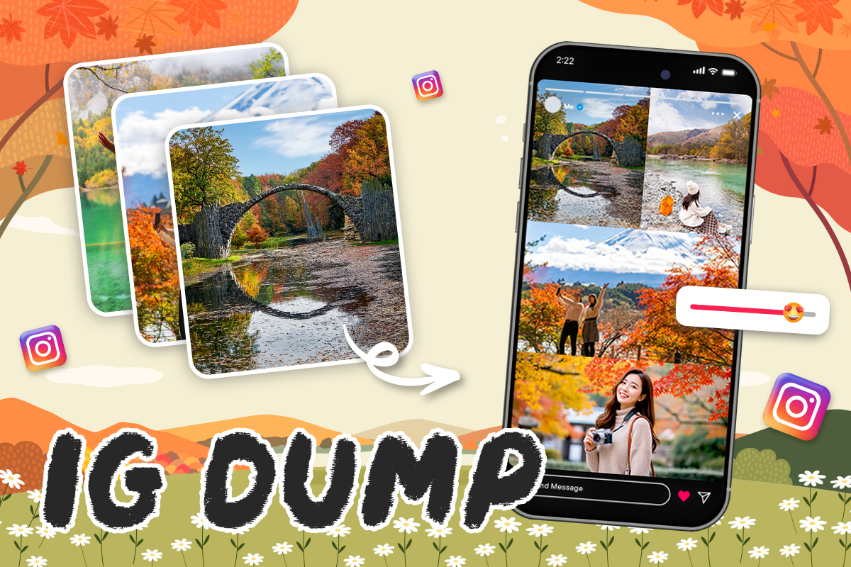 October Dump怎麼做?教你IG Photo Dump拼貼,輕鬆回顧十月!