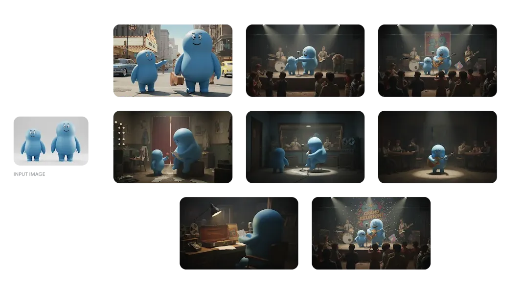 Nano Banana 能一次生成多張互相關聯的圖